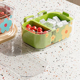 Maxbell Fruit Washing Bowl Colander Container Double Layer Stackable Draining Basket Green