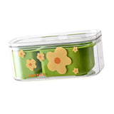 Maxbell Fruit Washing Bowl Colander Container Double Layer Stackable Draining Basket Green