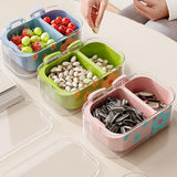Maxbell Fruit Washing Bowl Colander Container Double Layer Stackable Draining Basket Green