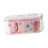 Maxbell Fruit Washing Bowl Colander Container Double Layer Stackable Draining Basket Pink