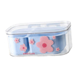 Maxbell Fruit Washing Bowl Colander Container Double Layer Stackable Draining Basket Blue