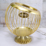 Maxbell Storage Basket Wire Organizer Bar Candy Shop Modern Office Coffee Pod Holder