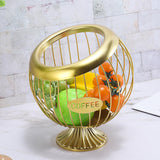 Maxbell Storage Basket Wire Organizer Bar Candy Shop Modern Office Coffee Pod Holder