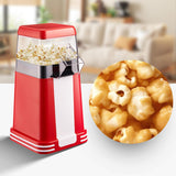Maxbell Hot Air Popcorn Popper No Oil Popcorn Maker for Commercial Home Movie Nights