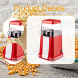 Maxbell Hot Air Popcorn Popper No Oil Popcorn Maker for Commercial Home Movie Nights