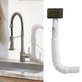 Maxbell Kitchen Sink Drain Pipe Fitting Sink Overflow Pipe Drainage Pipe for Kitchen