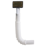 Maxbell Kitchen Sink Drain Pipe Fitting Sink Overflow Pipe Drainage Pipe for Kitchen