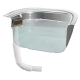 Maxbell Kitchen Sink Drain Pipe Fitting Sink Overflow Pipe Drainage Pipe for Kitchen