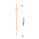 Maxbell 200Pcs Disposable Cocktail Picks Decorative Toothpick Fruit Sticks Skewers