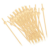 Maxbell 200Pcs Disposable Cocktail Picks Decorative Toothpick Fruit Sticks Skewers