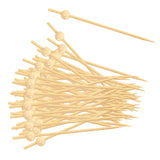 Maxbell 200Pcs Disposable Cocktail Picks Decorative Toothpick Fruit Sticks Skewers