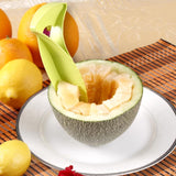 Maxbell Melon Cutter Compact Portable Fruit Slicer for Picnic Party Family Gathering