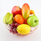 Maxbell Wire Storage Stand Vegetable Holder Holiday Pastry Wedding Fruit Basket Bowl