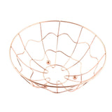 Maxbell Wire Storage Stand Vegetable Holder Holiday Pastry Wedding Fruit Basket Bowl