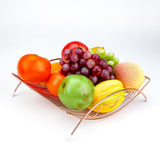 Maxbell Fruit Basket Practical Fruit Stand Holder for Restaurant Kitchen Living Room Black