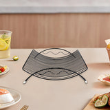 Maxbell Fruit Basket Practical Fruit Stand Holder for Restaurant Kitchen Living Room Black