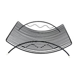 Maxbell Fruit Basket Practical Fruit Stand Holder for Restaurant Kitchen Living Room Black