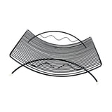Maxbell Fruit Basket Practical Fruit Stand Holder for Restaurant Kitchen Living Room Black