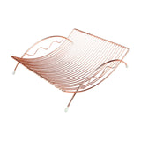 Maxbell Fruit Basket Practical Fruit Stand Holder for Restaurant Kitchen Living Room Rose Gold