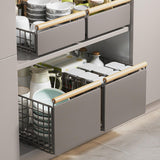 Maxbell Pull Out Cabinet Organizer Slide Out Drawer for Bedroom Sideboard Under Sink Large
