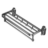 Maxbell Towel Shelf Wall Mounted Kitchen Bathroom Towel Rack Home Decor Multipurpose 40cmx23cmx13.5cm