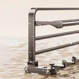 Maxbell Towel Shelf Wall Mounted Kitchen Bathroom Towel Rack Home Decor Multipurpose 50cmx23cmx13.5cm