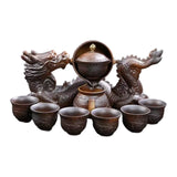 Maxbell Semi Automatic Tea Pot Gift Chinese Gongfu Tea Set for Office Leisure Indoor