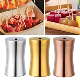 Maxbell Toothpick Holder Dispenser Stainless Steel for Restaurant Bar Argent