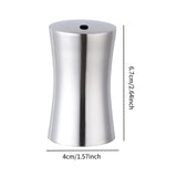 Maxbell Toothpick Holder Dispenser Stainless Steel for Restaurant Bar Argent