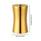 Maxbell Toothpick Holder Dispenser Stainless Steel for Restaurant Bar Gold