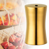 Maxbell Toothpick Holder Dispenser Stainless Steel for Restaurant Bar Gold