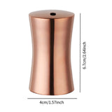Maxbell Toothpick Holder Dispenser Stainless Steel for Restaurant Bar Rose Gold
