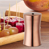 Maxbell Toothpick Holder Dispenser Stainless Steel for Restaurant Bar Rose Gold