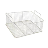 Maxbell Square Frying Drain Basket Stainless Steel for French Fries 35x25x10cm