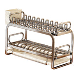 Maxbell Dish Drying Rack Large Capacity Dish Rack for Home Kitchen Counter Apartment M