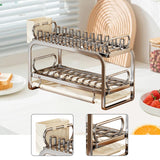 Maxbell Dish Drying Rack Large Capacity Dish Rack for Home Kitchen Counter Apartment M