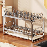 Maxbell Dish Drying Rack Large Capacity Dish Rack for Home Kitchen Counter Apartment M