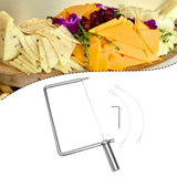 Maxbell Stainless Steel Cheese Slicer Portable Portable Multifunctional Cutting Wire