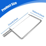 Maxbell Stainless Steel Cheese Slicer Portable Portable Multifunctional Cutting Wire