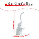 Maxbell Toilet Brush and Holder Elephant Statue Household Cleaning Tool for Restroom