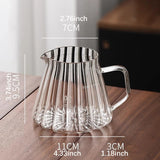 Maxbell Coffee Pot Lightweight Portable Slow Brewer for Drinking Picnic Coffee Maker Clear