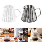 Maxbell Coffee Pot Lightweight Portable Slow Brewer for Drinking Picnic Coffee Maker Clear