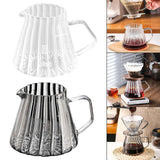 Maxbell Coffee Pot Lightweight Portable Slow Brewer for Drinking Picnic Coffee Maker Clear