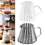 Maxbell Coffee Pot Lightweight Portable Slow Brewer for Drinking Picnic Coffee Maker Clear