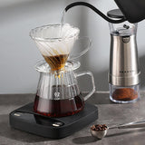 Maxbell Coffee Pot Lightweight Portable Slow Brewer for Drinking Picnic Coffee Maker Clear