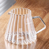 Maxbell Coffee Pot Lightweight Portable Slow Brewer for Drinking Picnic Coffee Maker Clear