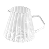 Maxbell Coffee Pot Lightweight Portable Slow Brewer for Drinking Picnic Coffee Maker Clear