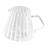 Maxbell Coffee Pot Lightweight Portable Slow Brewer for Drinking Picnic Coffee Maker Clear