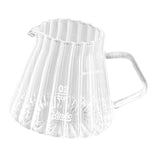 Maxbell Coffee Pot Lightweight Portable Slow Brewer for Drinking Picnic Coffee Maker Clear