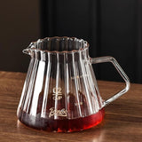 Maxbell Coffee Pot Lightweight Portable Slow Brewer for Drinking Picnic Coffee Maker Clear